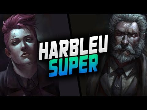 HARBLEU ZARYA! 35 ELIMS! duo w/ SUPER REINHARDT! [ OVERWATCH SEASON 20 TOP 500 ]