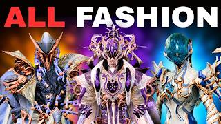 ALL Warframes Fashioned in One Video - 100+ Unique Designs