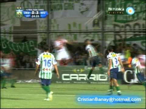 Desamparados 1 River 4 Torneo Nacional B 2011/12 Los goles (26/2/2012)