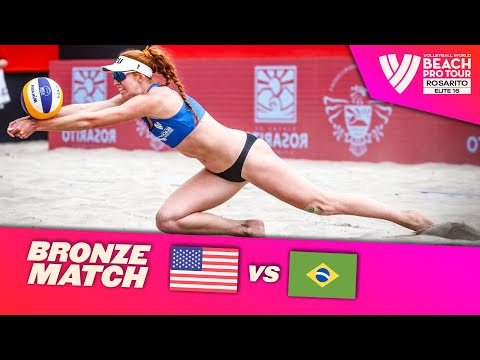 Flint/Claes vs. Talita/Rebecca - Bronze Highlights of Rosarito 2022 #BeachProTour