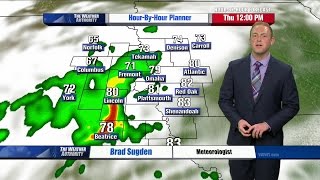See Brad Sugden's Full Forecast at http://www.wowt.com/weather