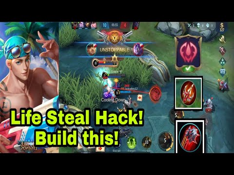 Clint Build | Life Steal Hack #MLBB