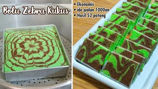 Resep Bolu Zebra Kukus Loyang 20x20