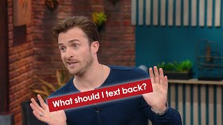 Modern Dating Advice: The RIGHT Way to Answer Text Message Questions | Dating Coach Matthew Hussey