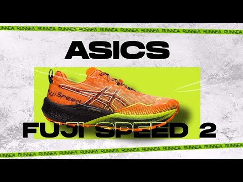 ASICS Fuji Speed 2, chaussure de trail avec une plaque en carbone pour courir rapidement en montagne