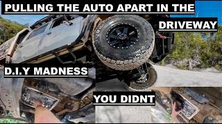 Toyota Landcruiser 79series 2.8 4 cylinder Automatic D.I.Y Transmission service Home mechanics 101
