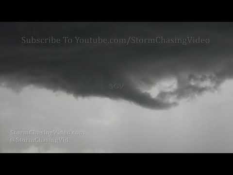 Sawyer, KS Funnel Clouds and Hail Storm - 5/18/2019
