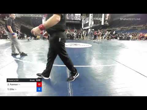 127 Lbs Round Of 64 - Zoe Furman, Pennsylvania Vs Taylor Ellis, Oklahoma 4cf6