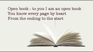 Petra - Open Book (lyrics on screen)