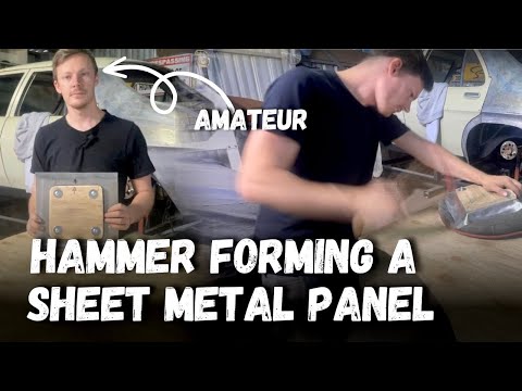 Hammer Forming Sheet Metal With An Amateur - The Resto Shed