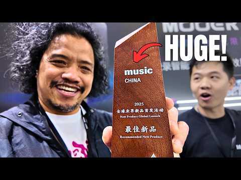 The BIGGEST Musical instrument show in the world! MUSIC CHINA 2025 VLOG