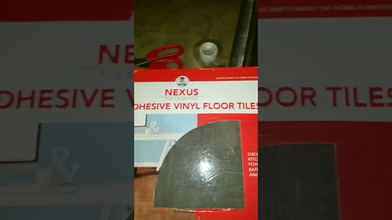 DIY: FAMILY DOLLAR PEEL AND STICK FLOOR