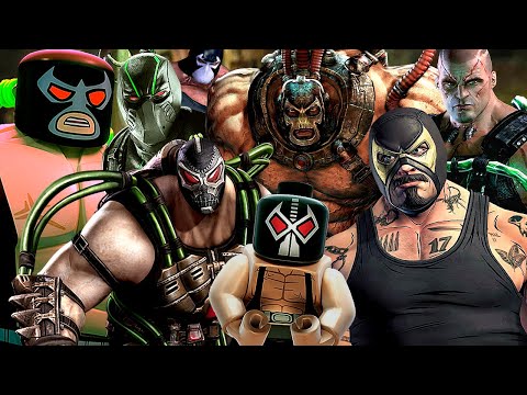 Evolution of Bane in Batman Games 1998 - 2018
