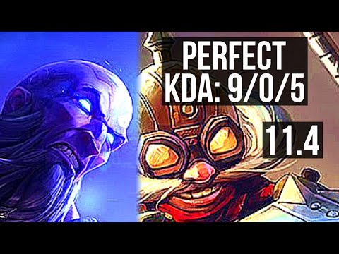 RYZE vs CORKI (MID) | 9/0/5, Legendary, Rank 11 Ryze | EUW Challenger | v11.4