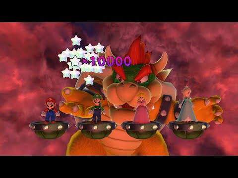 Mario Party 10 - Mario vs Luigi vs Peach vs Rosalina - Whimsical Waters