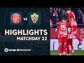 Highlights Girona FC vs UD Almería (6-2)