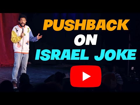 PUSHBACK ON ISRAEL JOKE