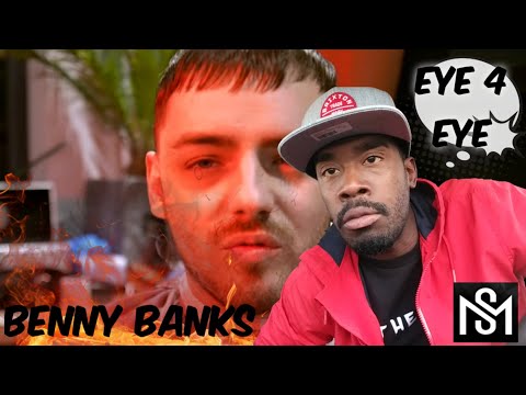 AMERICAN REACTS TO UK RAPPERS Benny Bank - Eye For An Eye