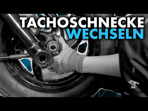 Anleitung: Tachoschnecke wechseln am Piaggio Typhoon