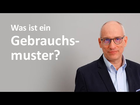 Was ist ein Gebrauchsmuster?