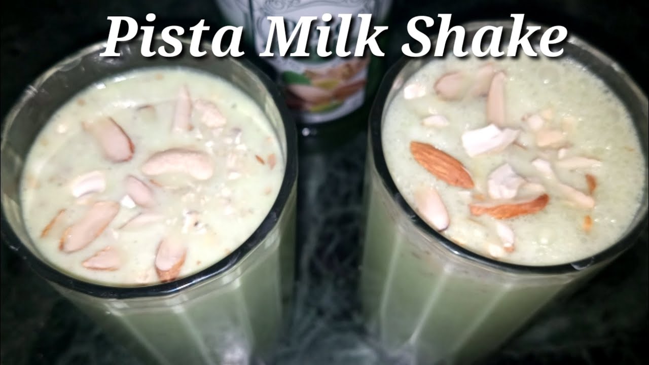 पिस्ता मिल्क शेक।Pista Milk Shake/Pista Sharbat/ Pista Drink Recipe|