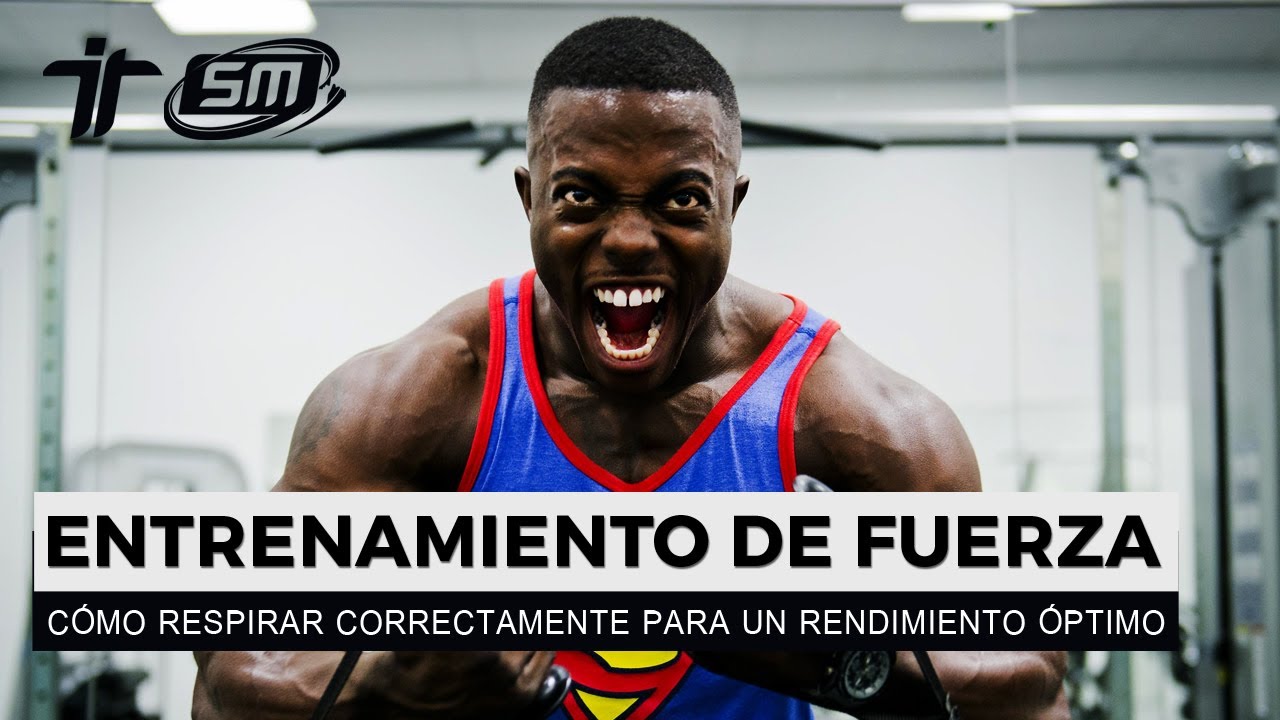 Cómo respirar correctamente durante el entrenamiento de fuerza 💪🏻