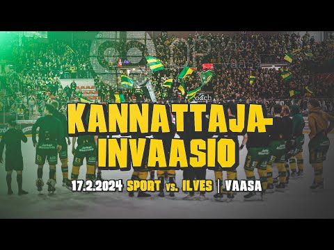 Fiilisvideo: Ilves-kannattajat toteuttivat Liigan suurimman kannattajamatkan Vaasaan! 💚💛
