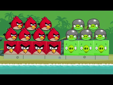 Angry Birds Kick Piggies Full Gameplay (No Commentary)
