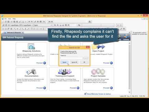 Rhapsody Tip #13 - Managing Unresolved elements/units (Intermediate)