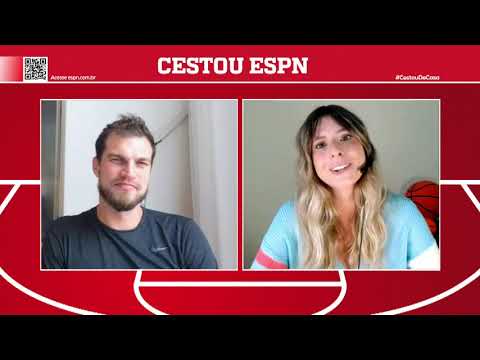 A TEMPORADA DA NBA ESTÁ VOLTANDO! Tiago Splitter e Alana Ambrosio contam TUDO | Cestou ESPN