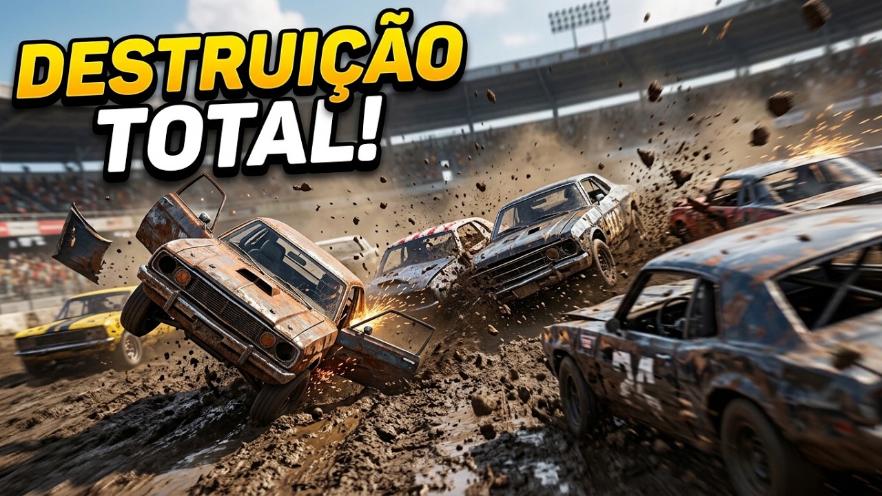 CORRIDA NA NOVA PISTA DE LAMA! - Wreckfest 2 #14