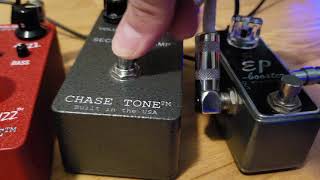 Video thumbnail for Chasetone secret preamp vs xotic EP booster by Jim Marciano
