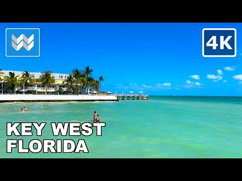 [4K] Key West, Florida USA - Duval Street Walking Tour Vlog & Vacation Travel Guide 🎧 Binaural