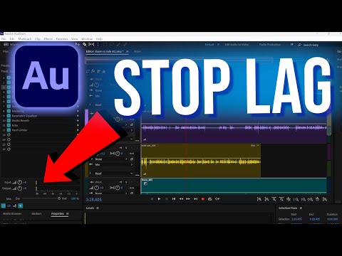Fix Lagging Effects in Adobe Audition