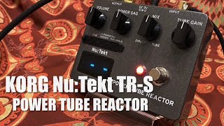 Video thumbnail for KORG / Nu:Tekt TR-S Power Tube Reactor by K Sakuma