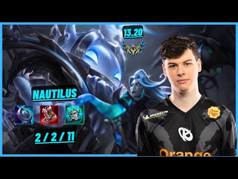 KC TARGAMAS: NAUTILUS VS GW RAXXO: KARMA (SUP) - EUW CHALLENGER - PATCH 13.20