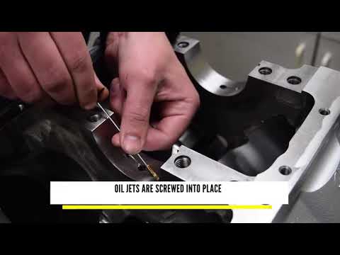 Big Block Chevy Gets Piston Cooling Oil Jets