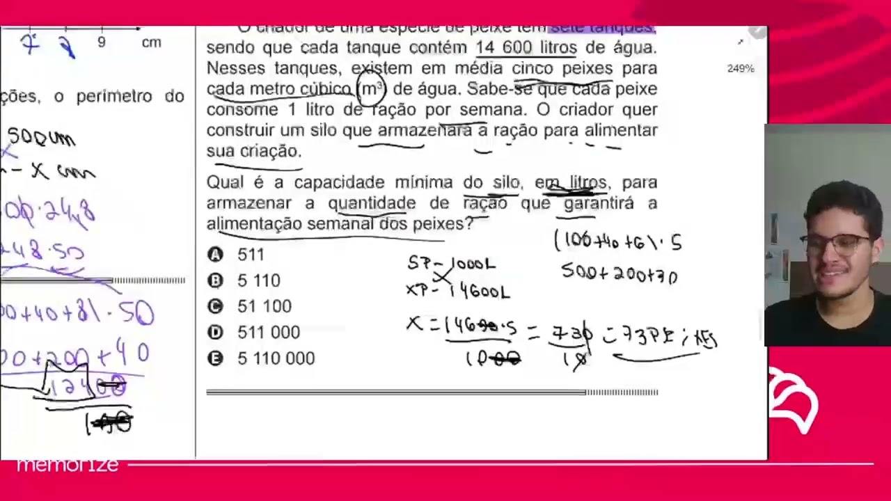 Resolução em Vídeo — Questão 150 ENEM 2014 PPL