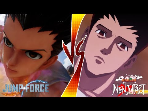 Jump Force VS Hunter X Hunter Nen Impact-All Ultimate Attack Comparison (So Far)