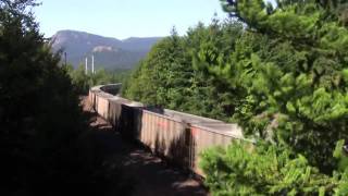 preview picture of video 'Empty Coal Train with BNSF SD70ACe'