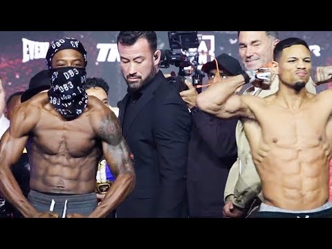 Keyshawn Davis vs Jamaine Ortiz • FULL WEIGH-IN, HEATED FACE OFF & FINAL WORDS — Fists Fly!