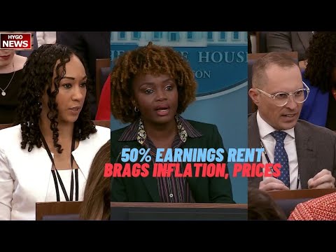 Q: Black & Latino 50% earnings on rent A: Blame Republicans to take action; Brags Inflation, Prices