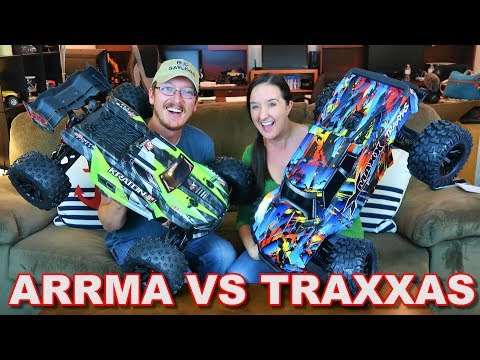Which is Better? Arrma Kraton 8S VS Traxxas XMAXX? Side by Side Comparison - TheRcSaylors