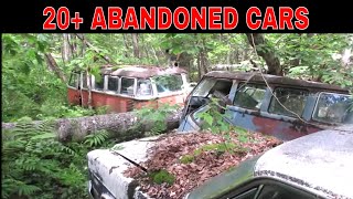 Picking Old Cars/Trucks From 30s,40s,50s,60s. NewHampshire Woods
