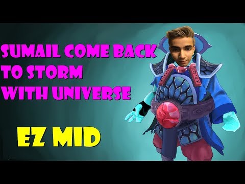 Sumail - STORM SPIRIT GAMEPLAY - EZ mid EZ life | DOTA 2