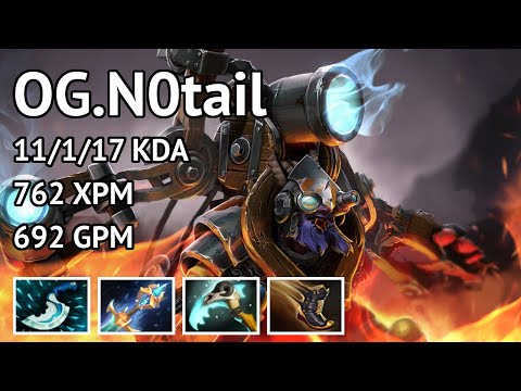 Dota Memories OG.N0tail - Tinker highlights - Game 3673760058 - Dota 2