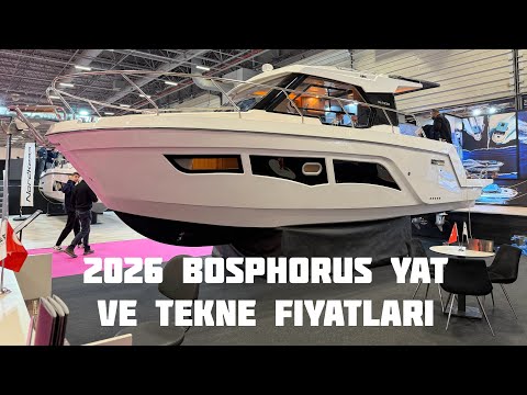BOSPHORUS 2026 YAT ve TEKNE FİYATLARI#balıktaysanözgürsün#tekne#olta #bosphorus #fuar #teknedeyaşam