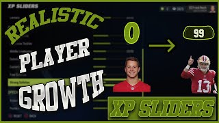 This is the BEST way to Grow your Players in Madden 23 | Madden 23 Realistic CPU vs CPU XP Sliders