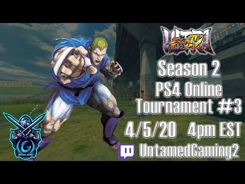 USF4 Season 2 PS4 Online Tournament #3 4/5/20