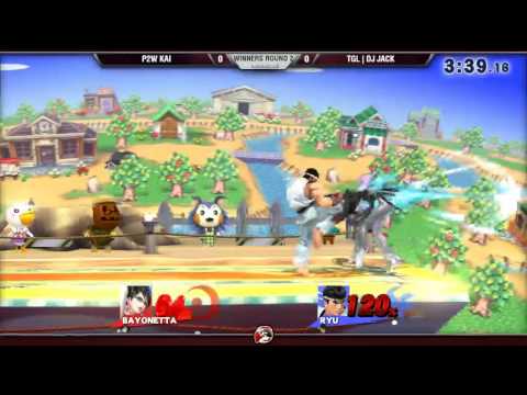 VS Weekly 8/18/16 - Winners R2 -  Kai (Bayonetta/Fox) vs. DJ Jack (Ryu/Mario) - Smash 4